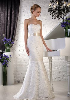 Свадебное платье F52853. Силуэт Русалка (Рыбка), длинное без шлейфа.