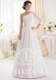 Свадебное платье Б52899. А-силуэт, длинное без шлейфа.