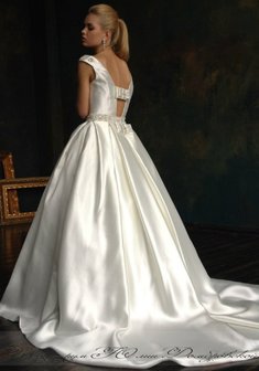 Свадебное платье Р52909. С пышной юбкой, длинное со шлейфом.