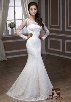 Свадебное платье Ф53088. Силуэт Русалка (Рыбка), длинное без шлейфа.